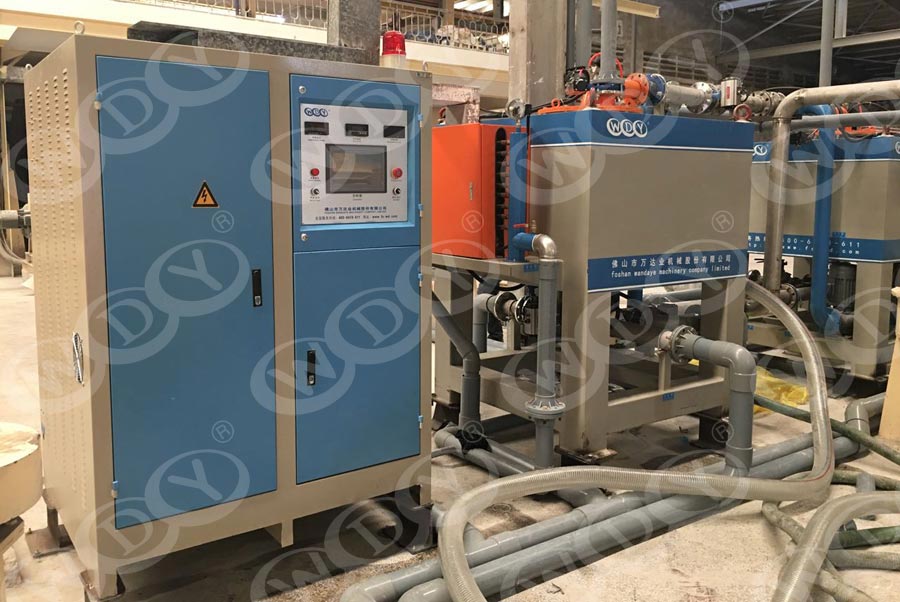 越南磁器公司陶瓷行業(yè)高嶺土除鐵磁選機使用案例