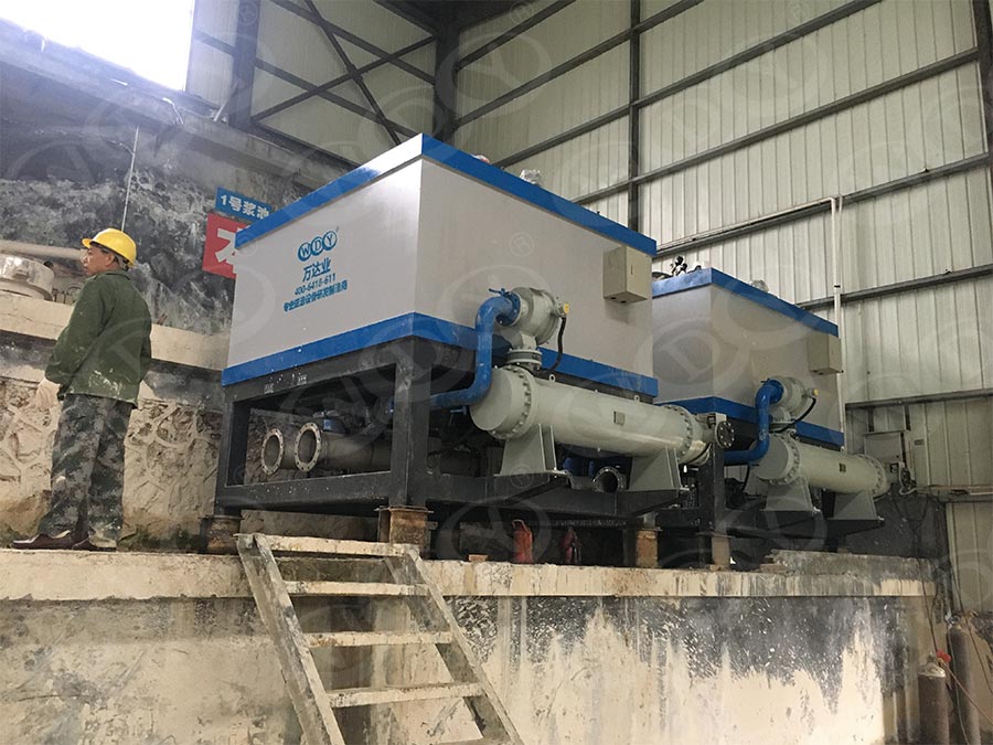 湖南衡陽高嶺土磁選機(jī)使用案例
